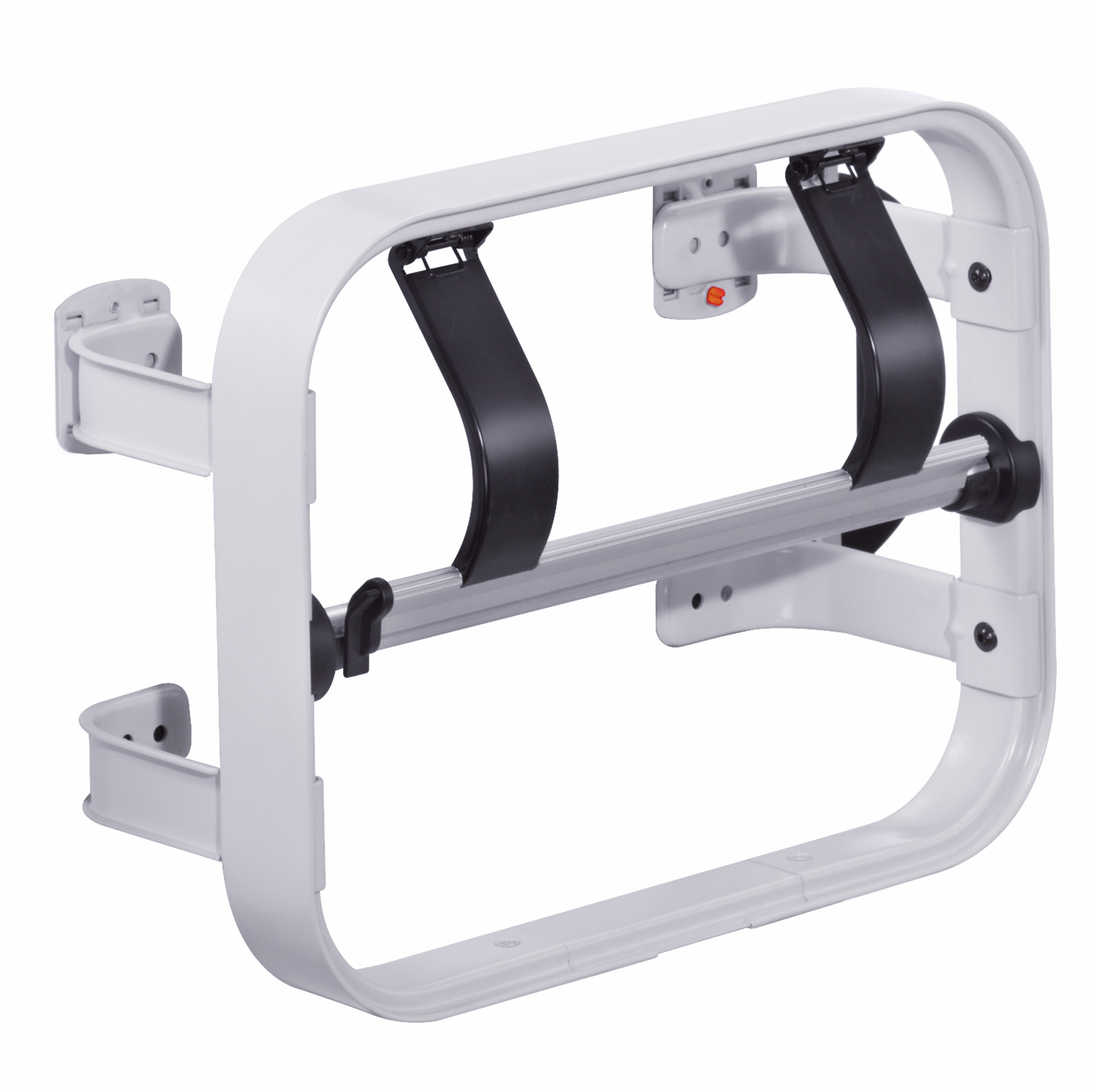 Dérouleur de papier pour largeur de rouleau 300 mm, avec lame de coupe lisse